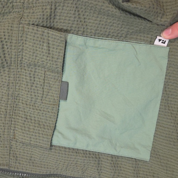 Free Asembly • Olive Green Parka Anorak Jacket - Picture 7 of 11